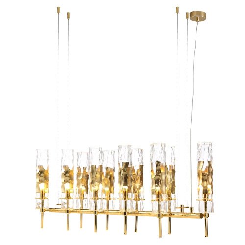 PRIMAVERA SP10 GOLD Подвесная люстра Crystal Lux Primavera PRIMAVERA SP10 GOLD