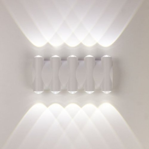 AM359-10X1W WH 4000K Уличный настенный светильник AM Group Am359 AM359-10X1W WH 4000K