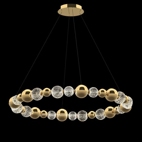 MD21001002-1F gold Подвесная люстра Delight Collection Elliot Diamante MD21001002-1F gold