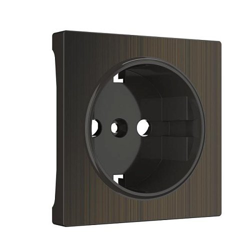 W1179012/ Накладка для розетки IP20 (бронзовый) Накладка на механизм Werkel W1179012/ Накладка для розетки IP20 (бронзовый)