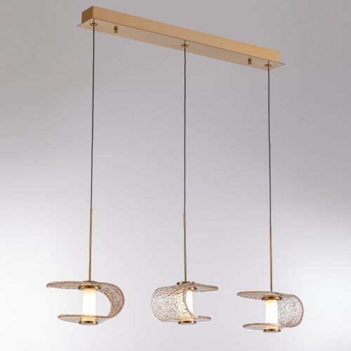 MD24020901-3B gold/cognac Светильник подвесной Delight Collection MD24020901 MD24020901-3B gold/cognac