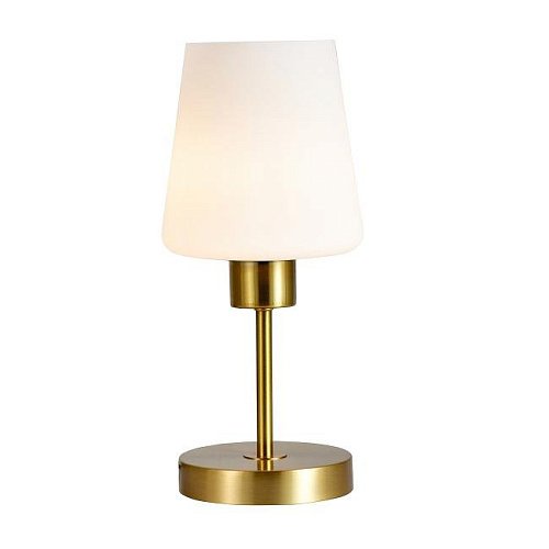 ES0002705 Настольная лампа Escada Clarity 120004/1T E27*60W Gold ES0002705