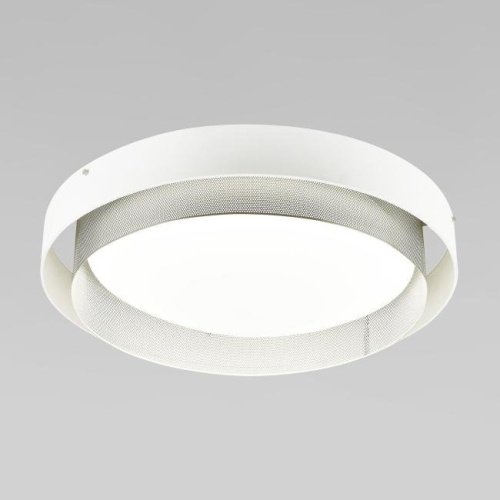 Светильник потолочный Eurosvet Imperio 90287/1 белый/серебро Smart