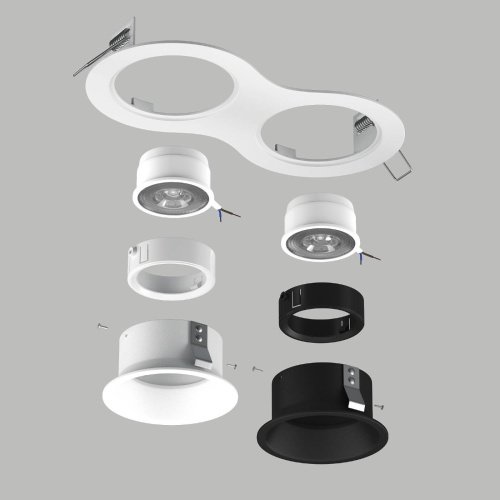 Комплект со светильником Lightstar Domino D6260607WBMOD