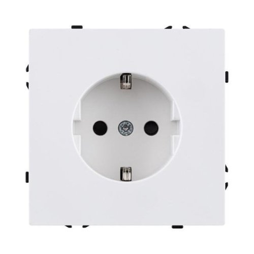 Розетка штепсельная SCHUKO 16A/250 В, белый матовый Kollinger Eclipse EC-014WH