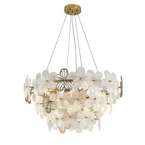 Подвесная люстра Indigo Fiori V000555 12049/8P Brass
