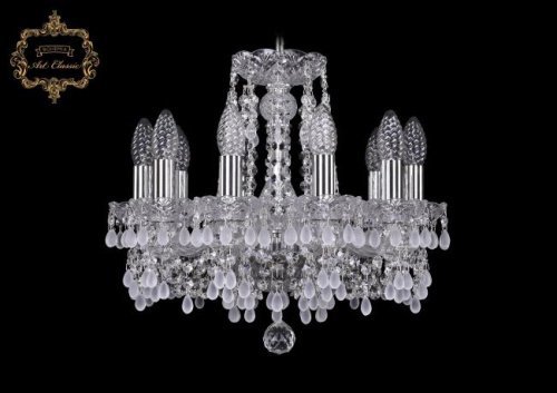 Подвесная хрустальная люстра 11.24 Art Classic 11.24.10.141.Cr.V0300