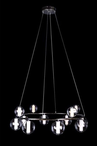 LE7703/12 Chrome Подвесная люстра LEON Aurore LE7703/12 Chrome
