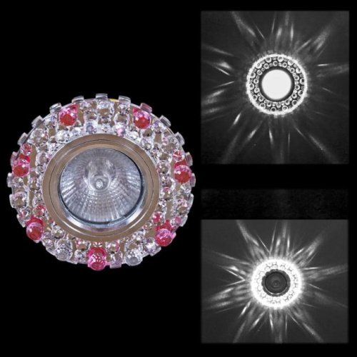 Встраиваемый светильник Reluce 00755-9.0-001CN MR16+LED3W CL+PK