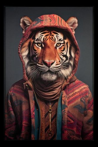 Картина настенная Teona Decor Tiger TD144