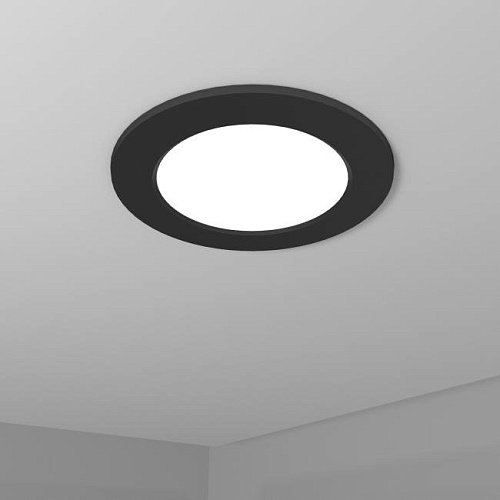 7WCCT черный Встраиваемый светильник Interiorlight 7WCCT черный