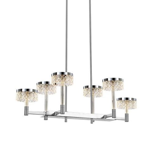MD21020075-6B chrome Люстра на штанге Delight Collection Diamond cut MD21020075-6B chrome