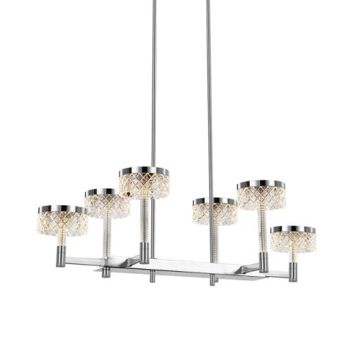 MD21020075-6B chrome Люстра на штанге Delight Collection Diamond cut MD21020075-6B chrome