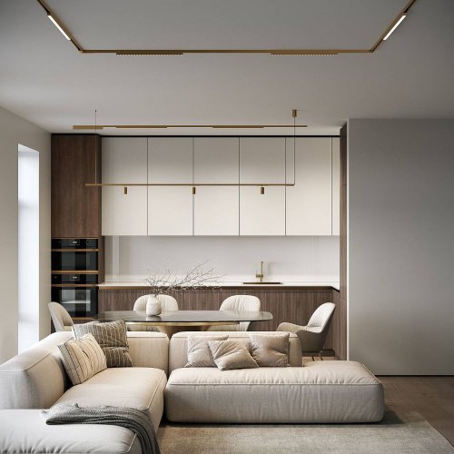 Подвесной комплект Elektrostandard Line Magnetic Brass Line Подвесной комплект для подключения трековой системы освещения к питанию (латунь) (боковой