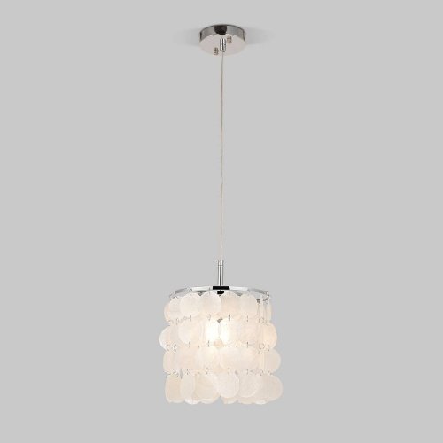 Светильник подвесной Eurosvet Sandra 60185/1 хром/перламутр