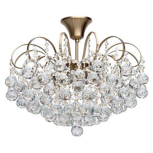 232016506 Потолочная хрустальная люстра MW Light Жемчуг 232016506