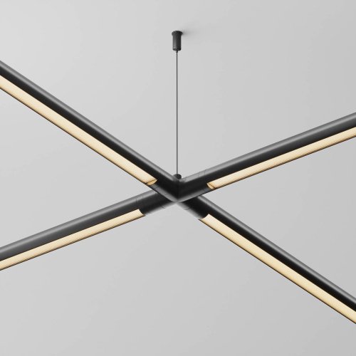 Х-образный вертикальный коннектор для системы Shelf без ввода питания Maytoni Accessories for system Shelf CA017TX-B