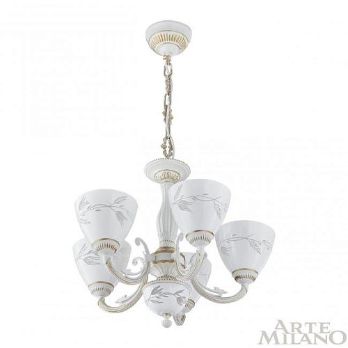 Подвесная люстра Arte Milano Am343659 343659/5 WT+G