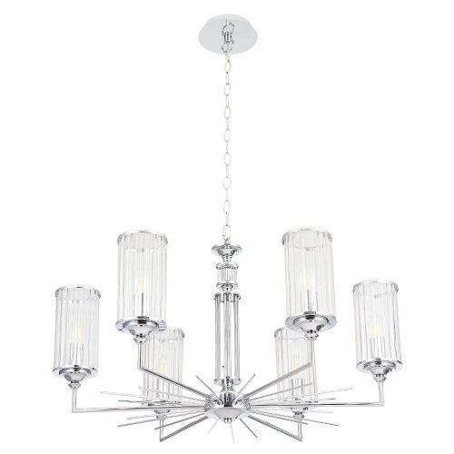 Подвесная люстра Crystal Lux Gloria GLORIA SP6 CHROME