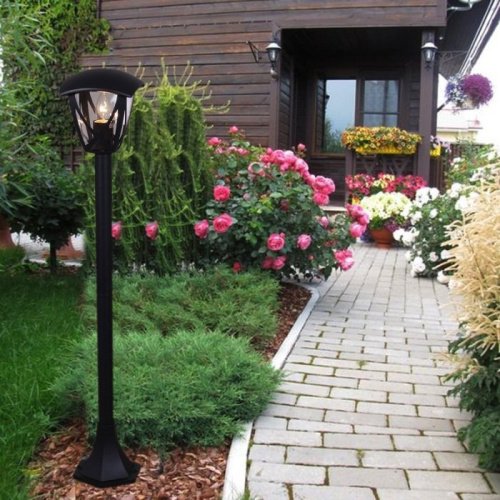 Наземный фонарь 08302-0.7-001SJ 0,8m BK