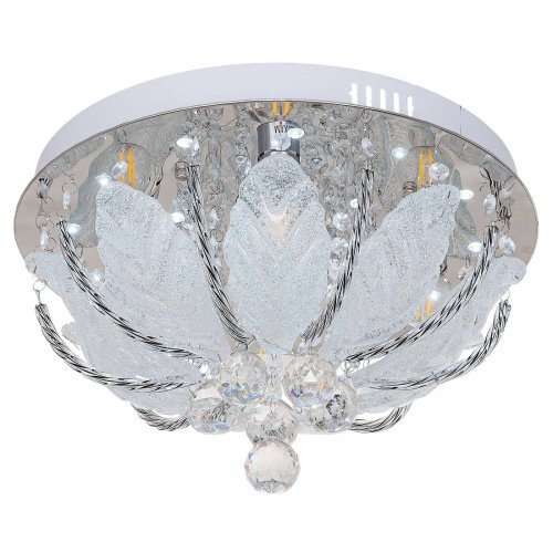 Потолочная люстра ЭкономСвет 5513 5513/4CR RC WTLED