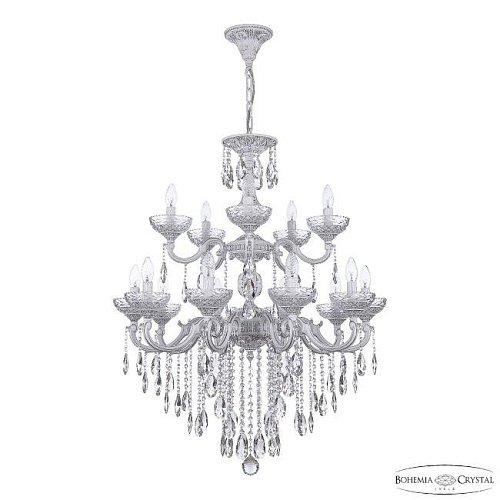 Подвесная люстра Bohemia AL7801 AL78101/10+5/250/2D B WMN P Clear/M-1F