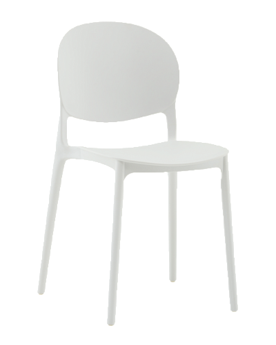 Стул пластиковый Stool Group Briny 8058 white 90059