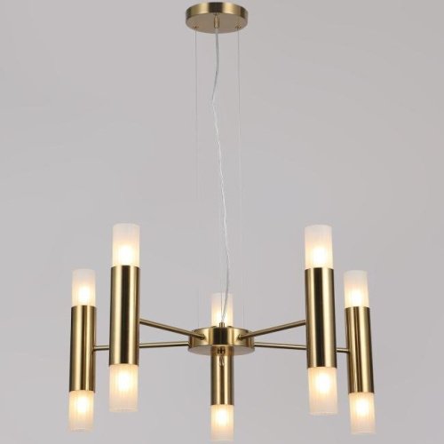 Подвесная люстра ILLUMICO IL0314-10P-79 BRASS