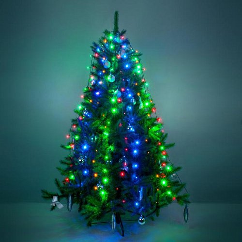 Гирлянда-дождь Eurosvet 200-003 200-003 мульти 0,45*1,5м IP20