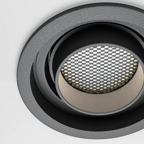 Встраиваемый светильник Maytoni Atom DL113-GU10-01-RD-B