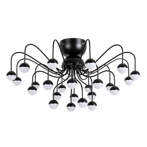 A3619PL-24BK Потолочная светодиодная люстра Dexter Arte Lamp A3619PL-24BK
