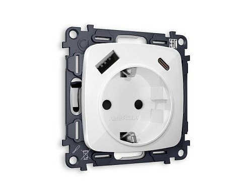Розетка Ambrella Volt OMEGA MO110010