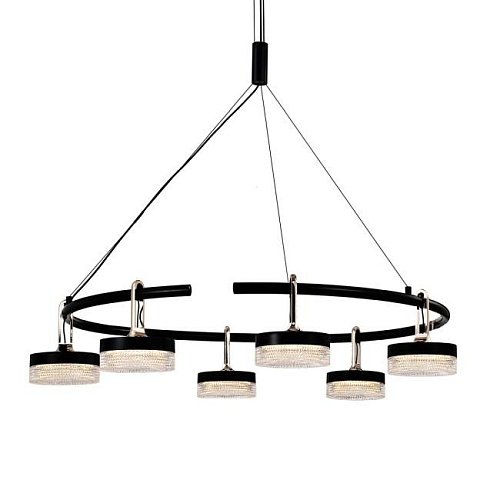 P0855-6C black Подвесная люстра Delight Collection P0855 P0855-6C black