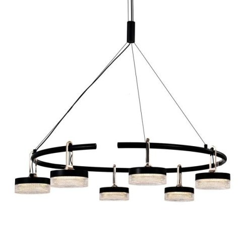 P0855-6C black Подвесная люстра Delight Collection P0855 P0855-6C black