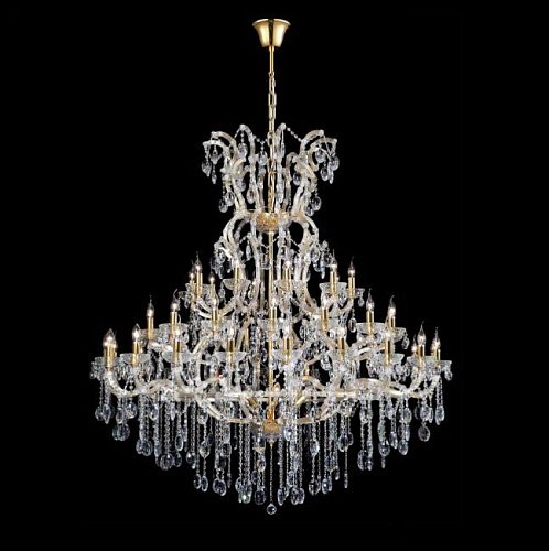 HOLLYWOOD SP53 GOLD Подвесная хрустальная люстра Hollywood Crystal Lux HOLLYWOOD SP53 GOLD