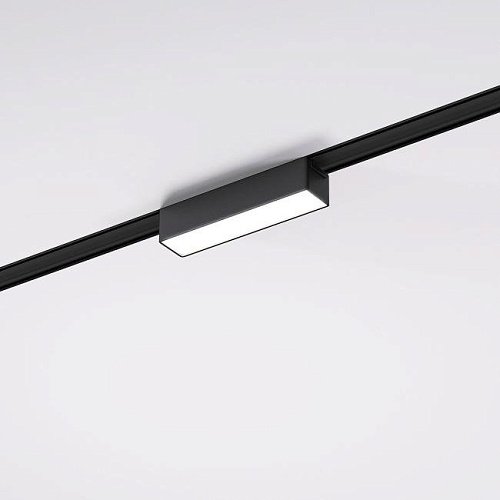 Flat Magnetic Трековый светильник 5W 4000K Vision (чёрный) 85087/01 Трековый светильник Elektrostandard Flat Magnetic Flat Magnetic Трековый светильник 5W 4000K Vision (чёрный) 85087/01