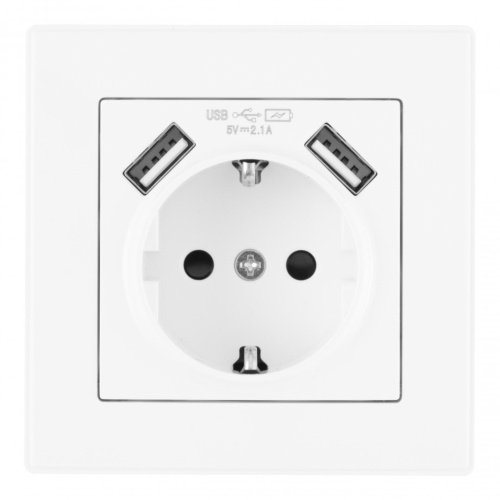 Розетка Arte Milano Set06-1 SET06-1-47-1 white