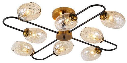 3126-308 Потолочная люстра Rivoli Moonless 3126-308