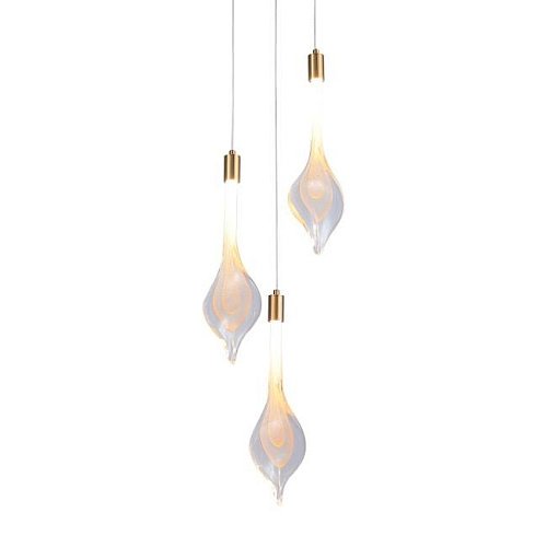 Светильник подвесной Delight Collection P98066 P98066-3 antique brass