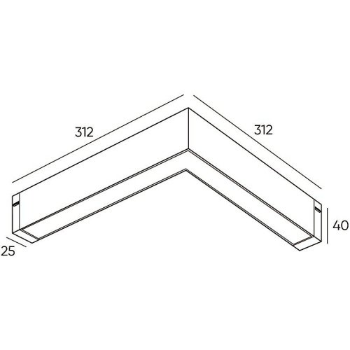 Трековый светильник Denkirs Smart Linear DK8014-WH