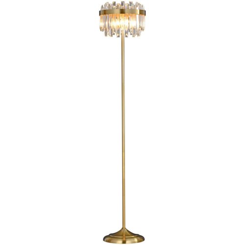 Торшер напольный ILLUMICO IL5189-4FLS-29 BRASS MIRAGE