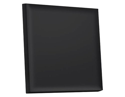 SP9810 Лицевая панель SIGMA (Черный Мягкое касание) для 1-кл выключателей QUANT PRO