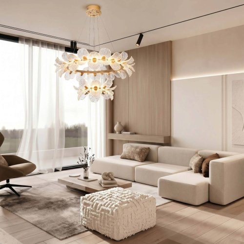 MDL.89092.1000.500HC GD Подвесная люстра MDL Modelux MDL.89092.1000.500HC GD