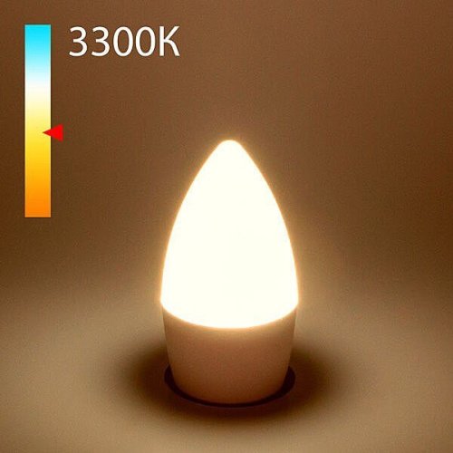 Светодиодная лампа Elektrostandard Свеча Свеча СD LED 6W 3300K E27 (BLE2760)