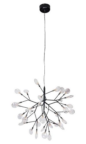 EVITA SP36 BLACK/TRANSPARENT Подвесная люстра Crystal Lux Evita EVITA SP36 BLACK/TRANSPARENT