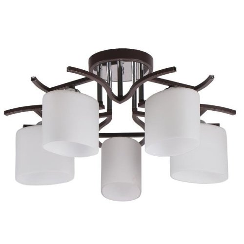 MD.2441-5-S BR+CH Потолочная люстра IMEX MD.2441-5-S BR+CH