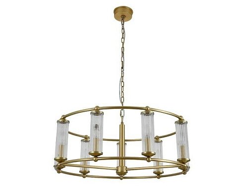 3729/C brass Подвесная люстра Newport Erica 3729/C brass