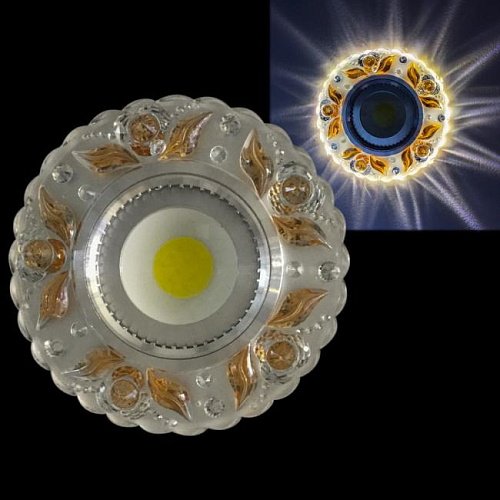 42236-9.0-001PL MR16+LED3W CL/TEA Встраиваемый светильник Reluce 42236-9.0-001PL MR16+LED3W CL/TEA