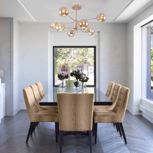 30166/8 золото Потолочная люстра Eurosvet Ascot 30166/8 золото