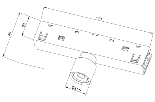 00-00042882 Крепление датчика движения Tuya Zigbee для системы LINK, SWG LUMKER 00-00042882